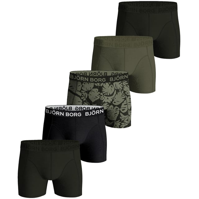 Pack de 5 Bóxer Mezcla Björn Borg en color Multicolor.