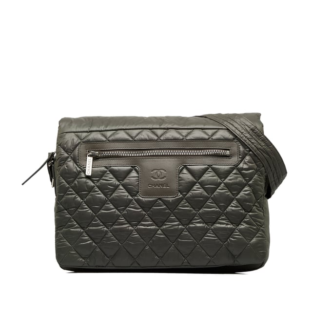 Chanel fur flap cover crossbody messenger bag clearance