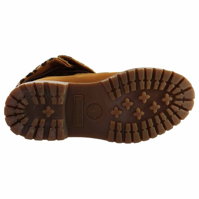 Timberland AF Authentics Lace-Up Botas para mujer de cuero nobuck marrón 8139A