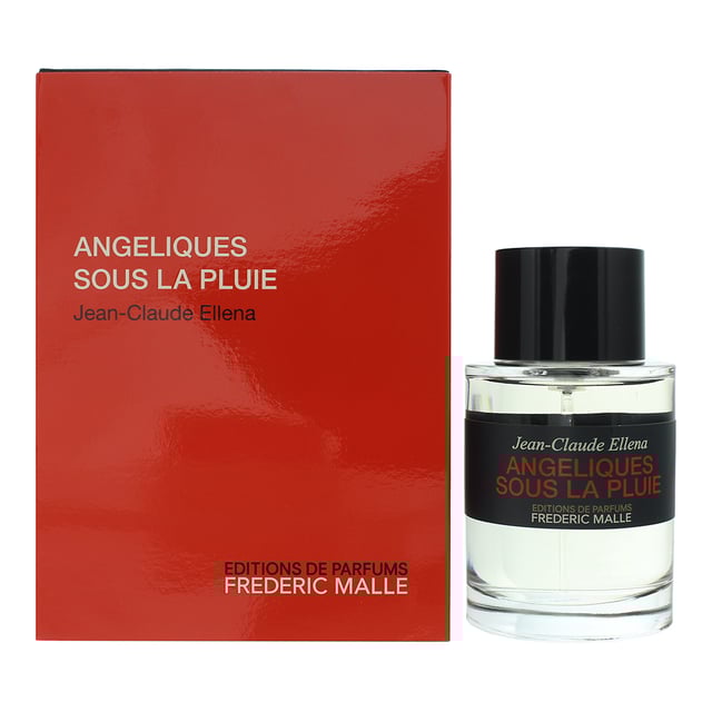 Angeliques Sous La Pluie is a Woody Floral Musk for both men and women. The fragrance was created by the legendry Jean-Claude Ellena and launched in 2000 by Frederic Malle. The scent contains notes of Angelica, Juniper, Pink Pepper, Cedar, Coriander and Musk. The notes make for a light, airy scent, with a real sense of realism behind the notes, especially with the Angelica note.