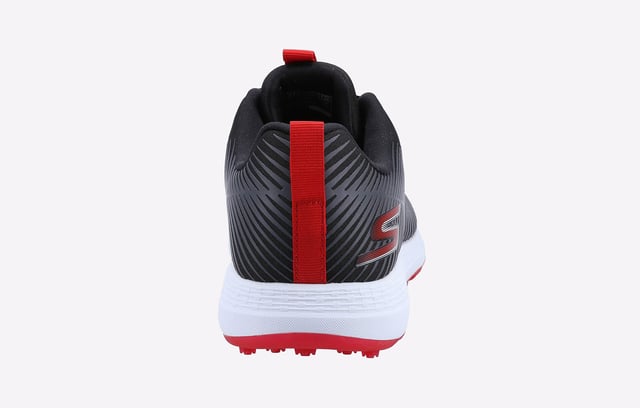 Experience walking comfort on the course with the Skechers GO GOLF Max - Bolt shoe. Lace up golf shoe features a water repellent design with a spikeless outsole, plus lightweight ULTRA FLIGHT cushioned midsole and Goga Max comfort insole.
- Lightweight, responsive ULTRA FLIGHT cushioning- High-rebound Goga Max cushioned insole based on comfortable Skechers GOwalk Max design- Water repellent protection- Smooth jersey mesh fabric with 3D print haptic synthetic overlays- Durable grip TPU outsole- Skechers GO GOLF logo detail