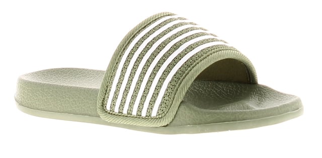 Rockstorm Hazza Older Boys Sliders khaki