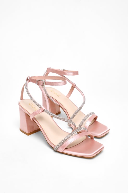 Quiz pink sandals sale
