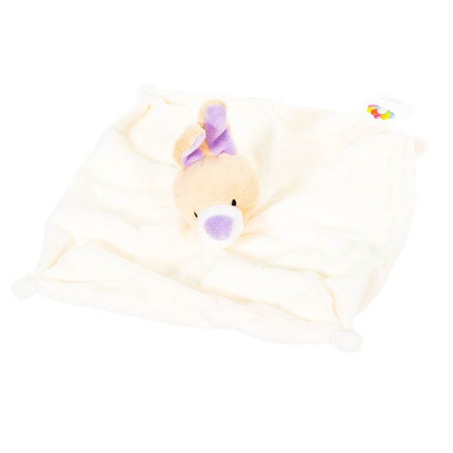 Bunny DouDou Le Petit Garçon.
 A cuddle companion, exquisitely soft and adorable.
 The materials used are so elegant and soft, they are a visual and tactile pleasure.
 Measures: -24 x 24 cm.
 Composition: 100% cotton
 Care:
- Wash maximum at 40ºC.
 - Do not iron.
 - It is not allowed to use a dryer.
 - Do not use bleach.
 - Does not support dry cleaning.