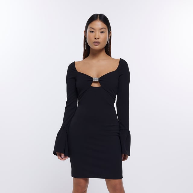 Petite black dress online uk