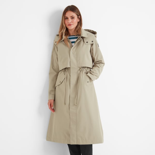 Womens waterproof long coat with hood cheap