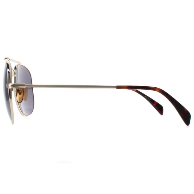 David Beckham Aviator Mens Gold Silver DB7004/S  Sunglasses are a stylish and modern accessory that offers both fashion and function. With a sleek and minimalist aviator design, these sunglasses are the perfect addition to any outfit, whether you're dressing up for a special occasion or keeping it casual on a sunny day. The adjustable nose pads and temple tips ensure a comfortable and secure fit, making these sunglasses suitable for all face shapes. Whether you're going for a run, hitting the beach, or just spending time outside, these sunglasses will keep you looking sharp and feeling confident.