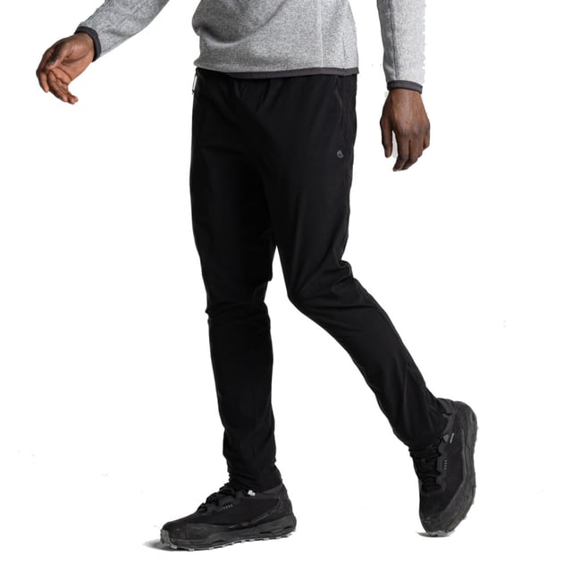 Zipped Secruity Pockets. Adjustable Waist. Ankle Zips.