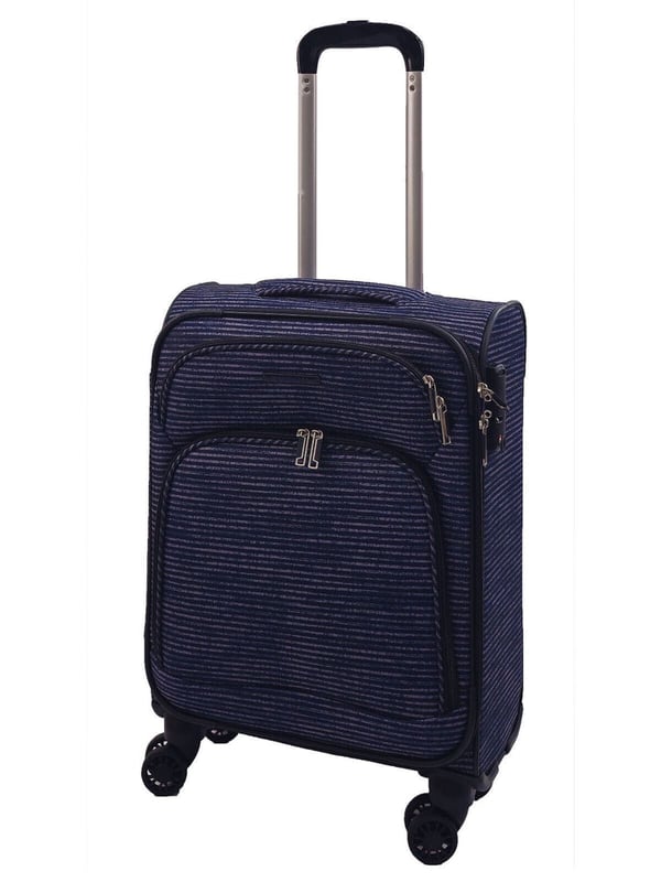 Embárcate en una aventura tropical con nuestra exquisita bolsa de cabina Presentamos la colección de viajes tropicales, una fusión de funcionalidad y estilo diseñada para el explorador moderno Estampado tropical llamativo: sumérgete en el encanto del paraíso con un estampado vívido Tamaño de cabina compacto: cumple con los requisitos de las aerolíneas para un embarque sin complicaciones, con un interior espacioso y maniobrable con un asa resistente y ruedas de 360 ​​grados. Suaves ruedas giratorias duales de 8 ruedas de 360 ​​grados para una movilidad sin esfuerzo Cerradura segura integrada de 3 dígitos aprobada por la TSA para mayor seguridad. Fabricada con material de nailon Jacquard 900D ultrarresistente para mayor durabilidad. Asa telescópica autoblocante y cierre con cremallera para un uso fácil. Disfrute de la combinación perfecta de practicidad y estética con nuestra colección de viajes tropicales, su pasaporte a un viaje perfecto y con estilo. Maleta de cabina de 18 pulgadas - Tamaño 55 x 37 x 20 cm Peso: 2,45 kg Capacidad: 31 litros