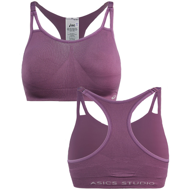 - Seamless fabric - Lightweight, ultra-soft, seamless fabric provides quick-dry moisture management in chafe-free comfort 
- Breathability - Adjustable straps, variegated ribbing and mesh provide optimal fit and breathability 
- 90% Polyamide, 10% Elastane 
- Seamless 
- Support - Removable padded cups add shape, support and coverage