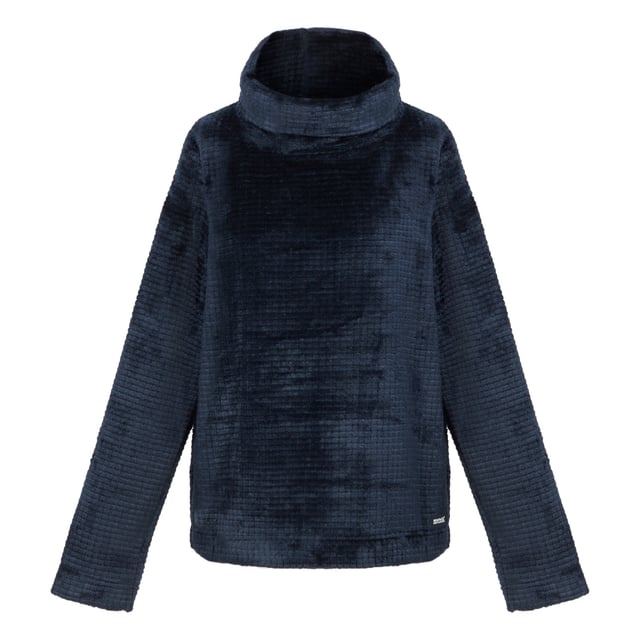 100% Polyester. Fabric: Fleece, Soft Touch, Velour. Design: Grid, Logo. 280gsm. Neckline: Fold Out Collar. Sleeve-Type: Long-Sleeved. Fastening: Pull Over. Sustainability: Made from Recycled Materials. 8 UK: 32 in. 10 UK: 34 in. 12 UK: 36 in. 14 UK: 38 in. 20 UK: 45 in. 18 UK: 43 in. 16 UK: 40 in.
