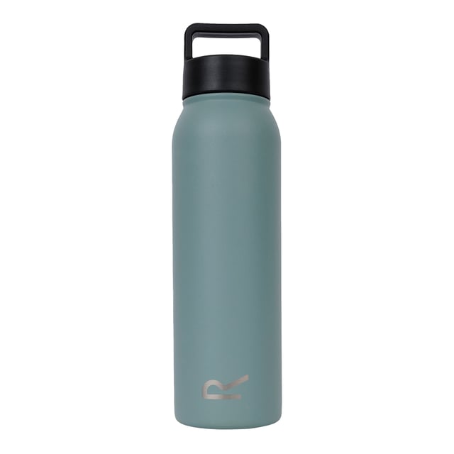 Material: 304 Stainless Steel. Durable. Carry Handle, Double-Walled, Hot Up To 6 Hours, Insulated, Keeps Drinks Cold For 12 Hours, Non-Slip Base, Rubber Base, Spill-Proof Lid, Twist Lid. Design: Logo. Capacity: 0.6L.