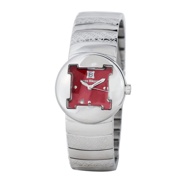 Laura Biagiotti LB0050L-01M - Damenuhr Quarz aus Edelstahl• Material: Edelstahl• Glas: Mineral• Armband: Edelstahl• Farbe: Silber• Wasserbeständigkeit: 0 m (0 ATM)• Gehäusegröße: 28 mm