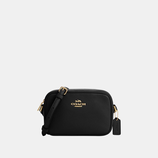 Refined Pebbled Leather Mini Jamie Camera Bag Length 20.5cm,  Width 6.0cm, Height 14.5cm