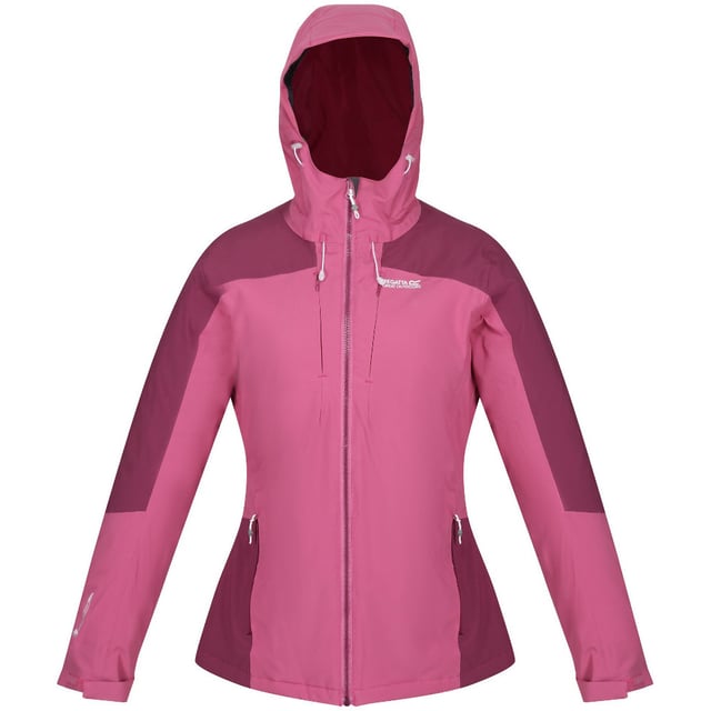 Waterproof and breathable Isotex 10000 recycled 100% polyester stretch fabric. Recycled fabric made from approximately 9 plastic bottles (500ml size). Breathability rating 10,000g/m2/24 hours. Durable water repellent finish. Taped seams. Thermoguard insulation. Inner stormflap with chin guard. Grown on hood with adjusters. 2 zipped lower and 2 zipped chest pockets. Inner zipped security pocket. Adjustable cuffs. Adjustable shockcord hem.