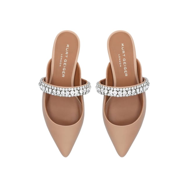 Kurt Geiger London Leather Princely Mules