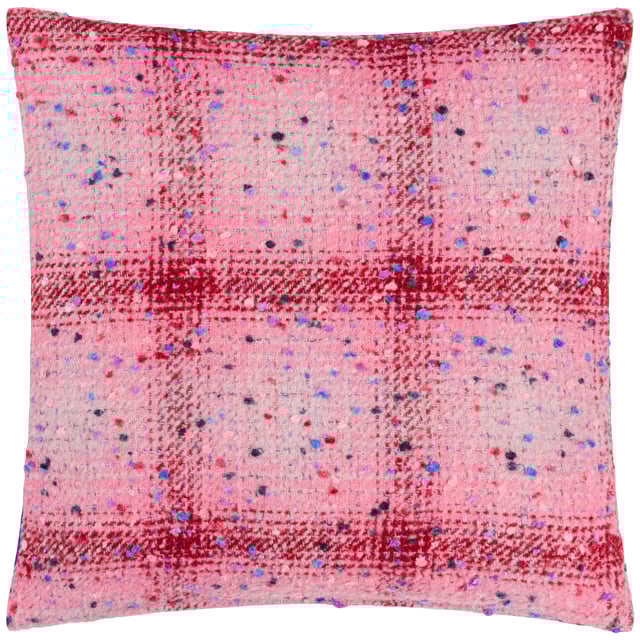 Full of personality and fun, the Connie Check cushion is an on-trend, eye-catching design that features small tufts of brightly coloured confetti, set on a woven jacquard fabric. Complete with a contrasting-coloured soft velvet reverse, this piece will make a lively addition to your living space.
