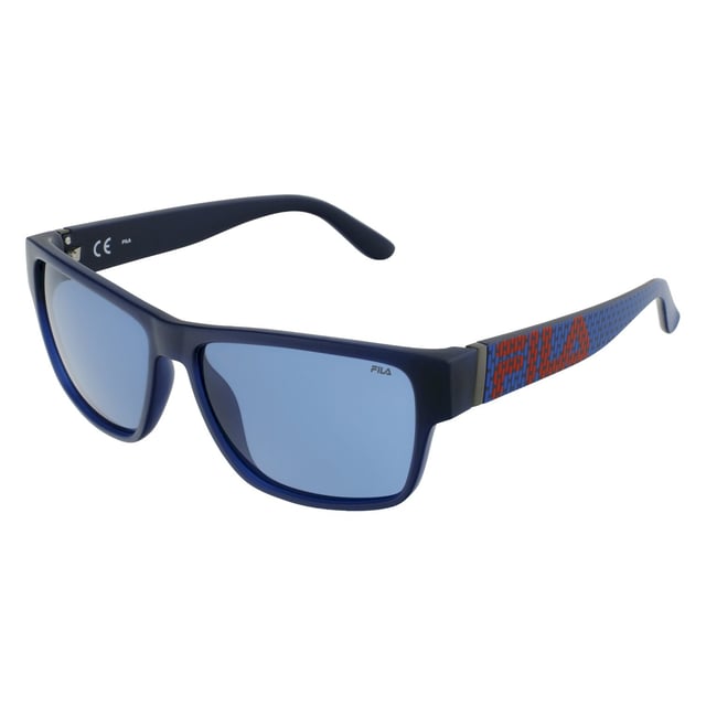 FILA SFI006-57U43P gafas de sol de hombre• material: inyectado• color: azul• tamaño: 57/14/145 mm (longitud de la lente / ancho del puente / longitud de la varilla)  POLARIZED