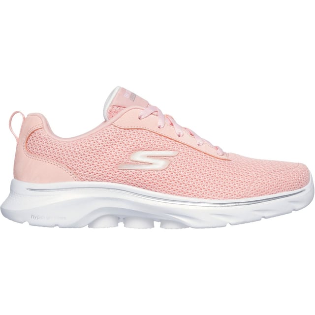 Skechers Go Walk Kaylor Polyester Women's Peach Trainers