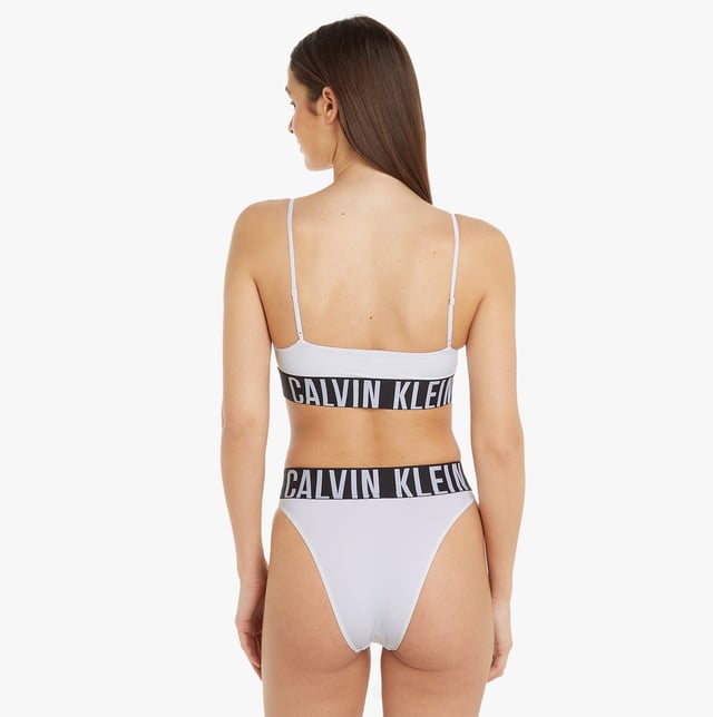 Calvin Klein INTENSE POWER Unlined Bralette Womens WhiteProduct Code: 000QF7631E100