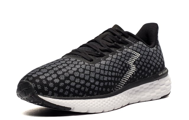 These 361 Fierce 2 running shoes are expertly engineered to deliver optimal performance and comfort for every run. Crafted with a performance-knitted fabric upper, they provide excellent breathability while striking the perfect balance between stretch and support, allowing your foot to move naturally.
 The innovative QU!KSPRING+ material ensures lightweight cushioning and responsiveness, significantly enhancing your running experience. The MORPHIT lacing system offers secure midfoot support, creating a locked-in fit. Additionally, the pressure-free tongue eliminates stress on the top of your foot, further enhancing comfort.
 The cushioned foam insoles deliver long-lasting comfort and excellent moisture management, whilst the plush heel collar adds additional support. This combined with the flex groove design work together to enhance stability and mimic your foot's natural motion for a smooth heel top toe transitions.
 - Textile / Performance Knitted Fabric enhances breathability
 - Anatomical pressure free tongue design
 - Perfect fit lace up closure
 - Eyelet design for optimal support
 - QU!KSPRING+ cushioning
 - Padded ankle collar and heel
 - Flex groove design
 - Comfort cushioned foam insoles
 - Durable rubber outsole
 - 361 branding