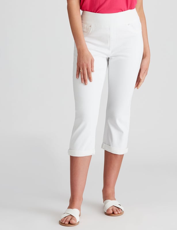 ROCKMANS Womens Jeans White Jeggings Denim Cotton Leggings Boyfriend Winter Elastane Casual Trousers Work Clothes Office Fashion