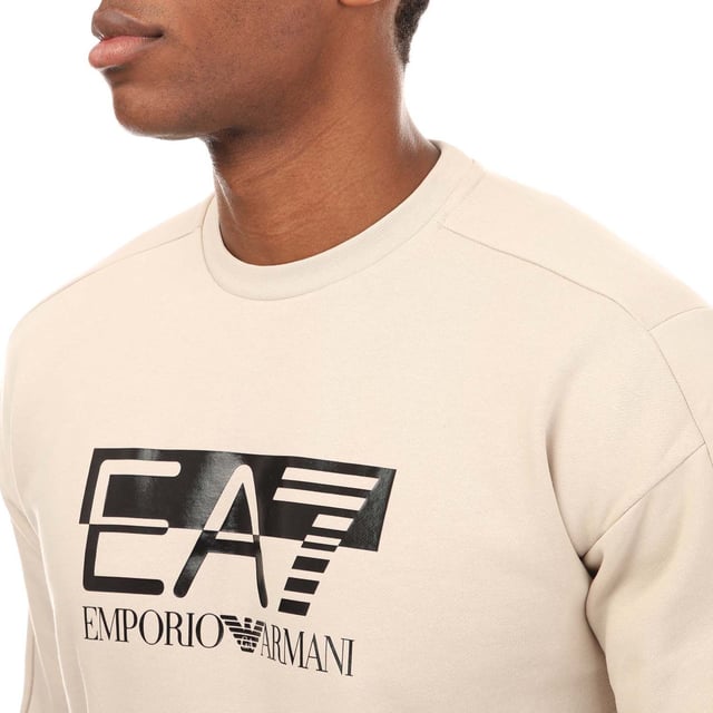 Emporio armani ea7 control panel crew sweatshirt discount