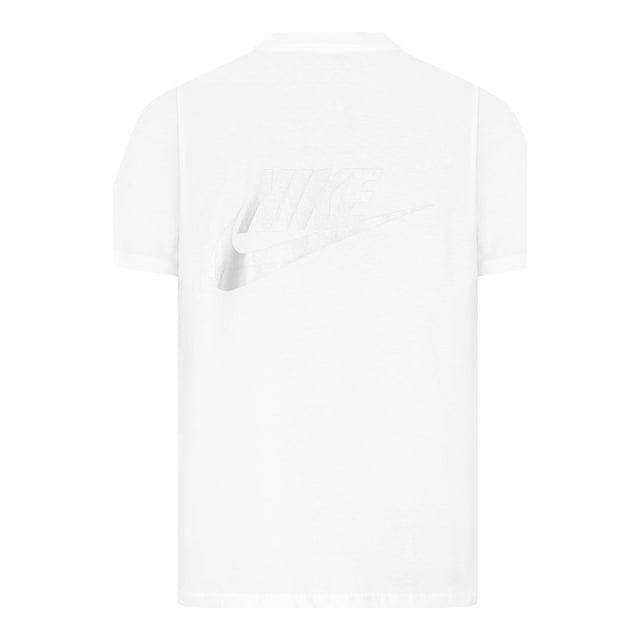 white nike men shirt