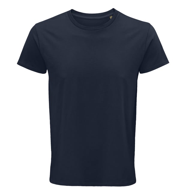 100% Semi-Combed Cotton. Fabric: Soft Touch. 150gsm. Design: Plain. Fit: Fitted. Neckline: Round Neck. Sleeve-Type: Short-Sleeved. Ribbed Collar, Taped Neck, Twin Needle Stitch, Unbranded Size Label. Conforms to Safety Standard: OCS100 Certified, Oeko-Tex Standard 100 Certified.
