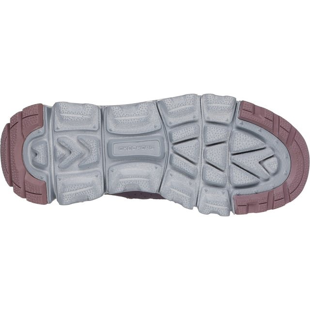 Hit the trails in effortless comfort with Skechers Slip-ins: Summits AT. Designed with our Exclusive Heel Pillow, this lace-up hiking trail shoe features a synthetic duraleather and mesh upper with a cushioned Skechers Air-Cooled Memory Foam insole.