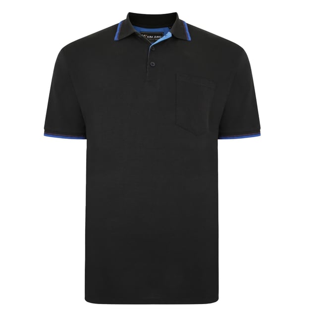 Showcasing the Kam Men's Plus Size Polo Shirt, designed for comfort and style and available in sizes ranging from 2XL to 8XL. Made entirely of cotton, this shirt is breathable and cosy enough to wear all day. Because of its versatility, the traditional polo design works well in both casual and smart-casual environments. Larger body types will find a comfortable fit thanks to its big and tall size. The Kam Men's Plus Size Polo Shirt, which strikes the perfect mix of comfort and style, will elevate your wardrobe.