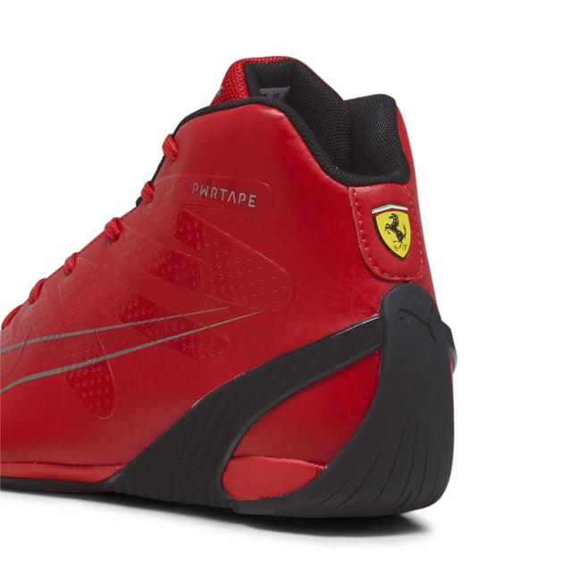 PUMA Unisex Scuderia Ferrari Carbon Cat Mid Driving Shoes