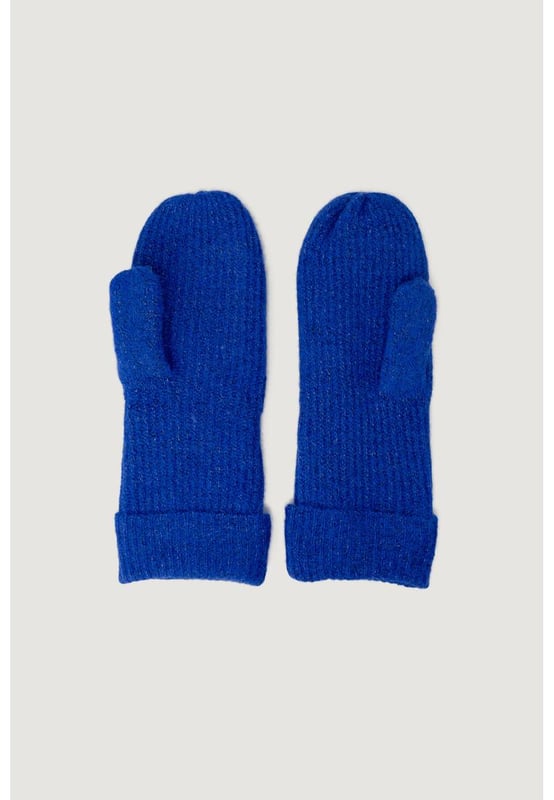Marca: Vero Moda.
  Genero: Mujeres.
  Tipo: Guantes.
  Temporada: Otono/Invierno.
  Color: Azul.
  Patron: Liso.
  Cierre: Slip on.
  Tamano (cm): 24x10x1.5.
  Composicion: 39% acrilico 5% lana 3% lycra 53% poliester.
  Lavado: Lavar a maquina a 30°.