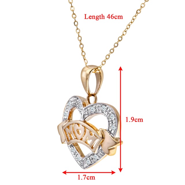 9K (375) witgoud: 2,6 gram; # Diamant: 0,05 ct