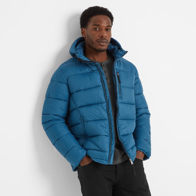 Mens padded jacket no hood sales