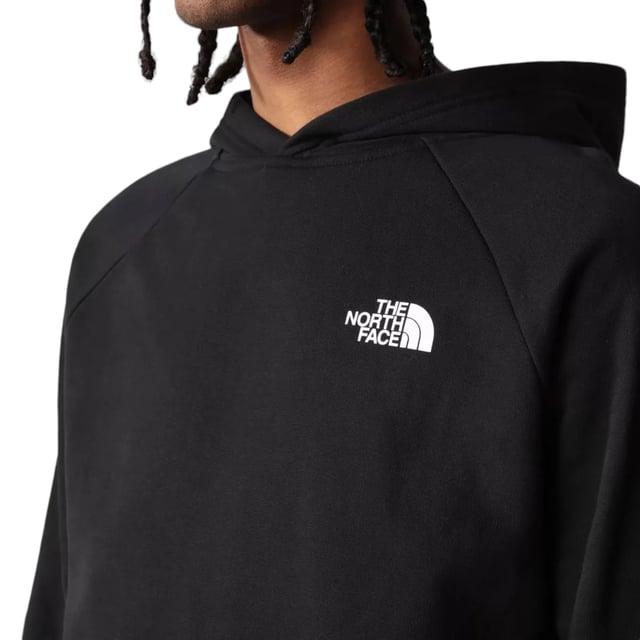 The north face black red box pullover hoodie discount