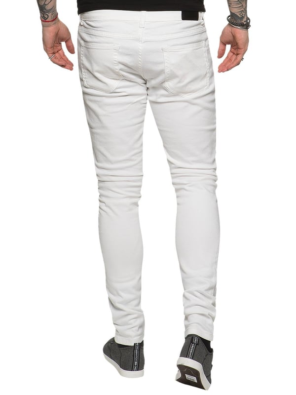 Jeans Skinny Uomo Enzo | Taglio Aderente In Denim