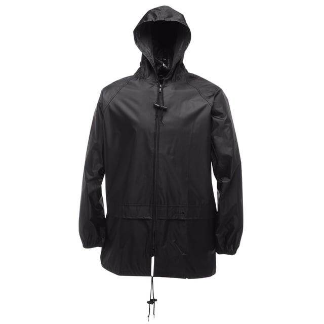 The mens Stormbreak Jacket is your trusty throw-on waterproof. A best-selling classic, its made using Hydrafort technology with sealed seams to keep you dry and protected during sudden downpours. Its styled with an adjustable hood and hem, and the sleeves have an elastic finish for a close, rain blocking fit. Keep this one hanging by the door, just in case. You can pair it with the Stormbreak Overtrousers for head-to-toe protection. 100% Polyester. Regatta Mens sizing (chest approx): XS (35-36in/89-91.5cm), S (37-38in/94-96.5cm), M (39-40in/99-101.5cm), L (41-42in/104-106.5cm), XL (43-44in/109-112cm), XXL (46-48in/117-122cm), XXXL (49-51in/124.5-129.5cm), XXXXL (52-54in/132-137cm), XXXXXL (55-57in/140-145cm).