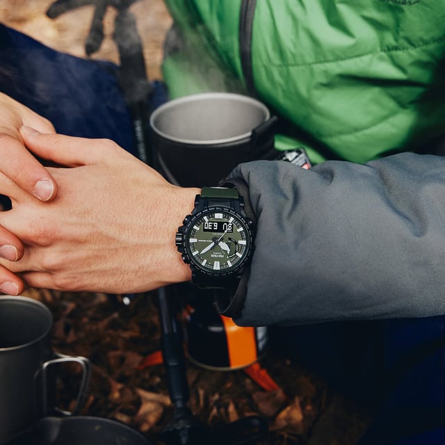 Casio protrek green sale