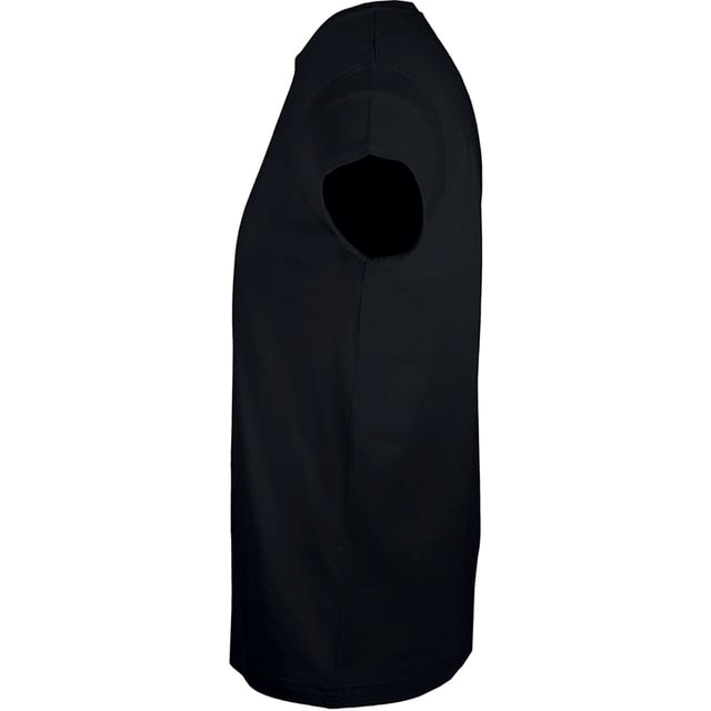 Fitted cut. Taped back neck. Rib neckline. Twin needle stitching. Fabric weight: 150 gsm. Material: 100% Ringspun Semi-Combed Cotton. Chest (to fit inches): XS (35/36), S(36/38), M(38/40), L(41/42), XL(43/44), XXL(45/47). Note: not all t-shirts are 100% cotton. Grey marl: 85% cotton/15% viscose. Charcoal marl, heather oxblood, heather denim and heather khaki: 60% cotton/40% polyester.