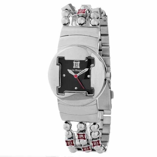 Laura Biagiotti LB0049L-02M - Damenuhr Quarz aus Edelstahl• Material: Edelstahl• Glas: Mineral• Armband: Edelstahl• Farbe: Silber• Wasserbeständigkeit: 0 m (0 ATM)• Gehäusegröße: 29 mm