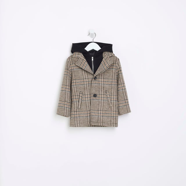 River island top mini coat