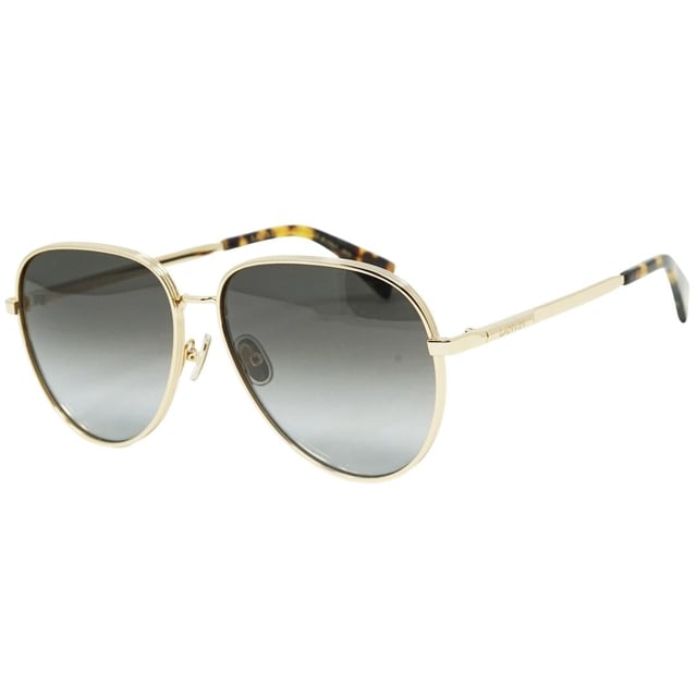 Experience luxury and sophistication with the Lanvin LNV107S 714 Sunglass. Crafted from the finest materials, these sleek sunglasses feature 100% UVA/UVB protection and refined metallic accents. Admire the sophisticated Lanvin style with these timeless sunglasses., Gold Sunglass, Nose Bridge Width = 15mm, Lens Width = 61mm, Arm Length = 140mm, Branded Sunglasses Case and Cleaning Cloth Included, 100% Protection Against UVA &amp; UVB Sunlight and Conform to British Standard EN 1836:2005, Sunglasses, Sunglasses Case, Cleaning Cloth and Care Instructions all Included, Gold Sunglass