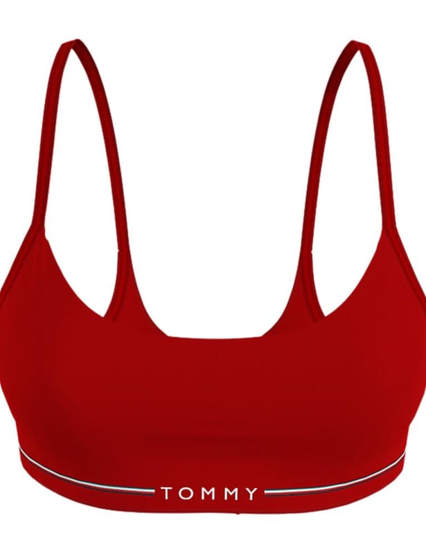 Tommy Hilfiger - logo underband unlined triangle bra - women