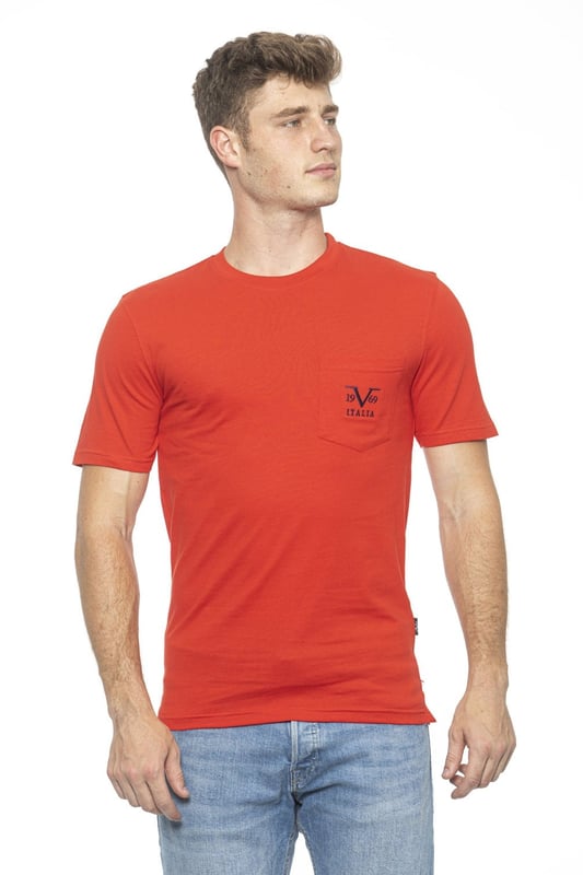 19V69 Italia Mens T-Shirt Ivan Red