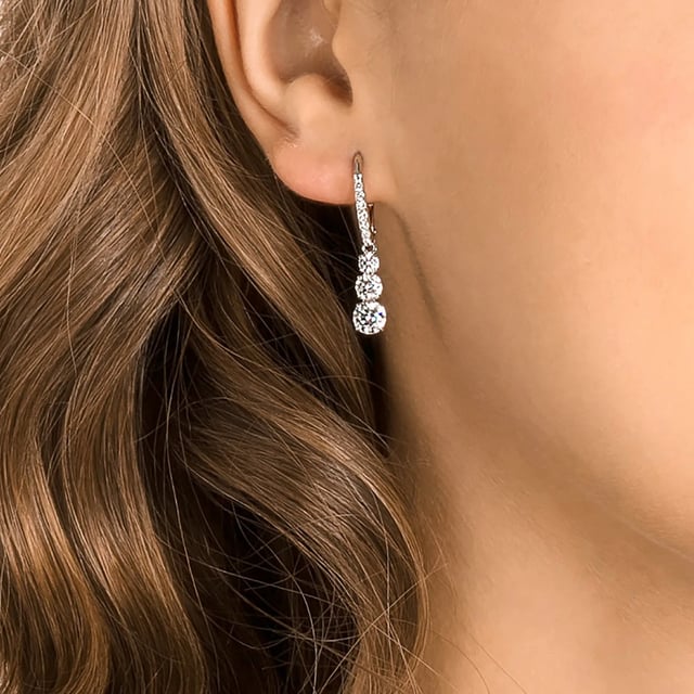 Base discount metal earrings