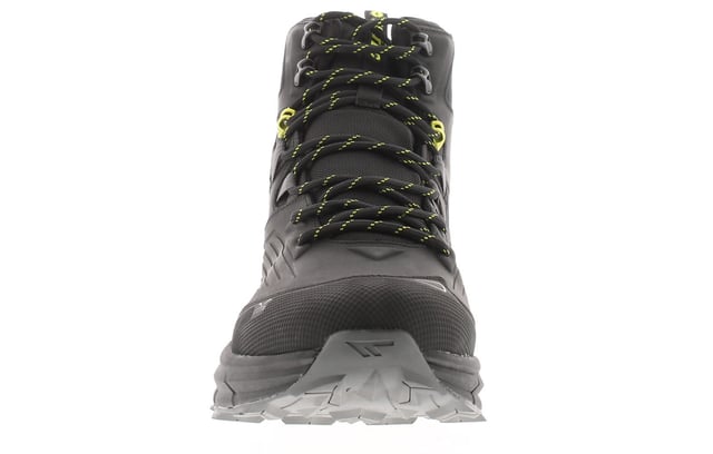 Hi-Tec Mens Walking Boots Fuse Trek Mid Waterproof Lace Up Black. Pu Upper. Textile Lining. Rubber Sole. Footwear Boots.