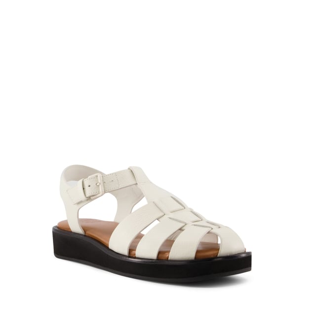 Ladies caged sandals store