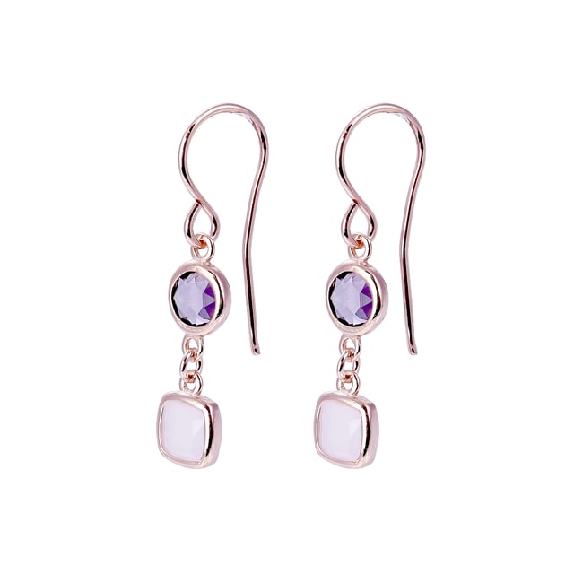 This Orphelia Drop Earrings in Rose is made of the highest quality allergy free 925 Sterling Silver. The Orphelia 'Fawn' Women's 925 Sterling Silver Drop Earrings - Rose ZO-7410 comes delivered in a beautiful gift box and has a two year warranty - the perfect gift to spoil yourself or a loved one.