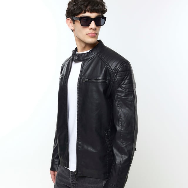 River island deals racer jacket